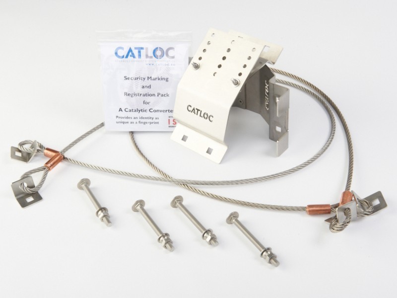 Catalytic Converter Lock Van Universal Fitting Fits Size 203 - 585 mm Anti Theft