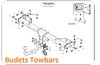 Mercedes GLA (X156) 2014 Onwards - Tow Trust Swan Neck Towbar