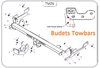 Mazda CX-5 (Not With AdBlue) 2017 Onwards - Tow Trust Flange Towbar
