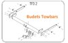 Ford Kuga 2WD & 4WD 2008 - 2013 - Tow Trust Flange Towbar