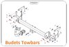 Citroen Space Tourer (Inc. Combi) 2016 Onwards - Tow Trust Detachable Towbar