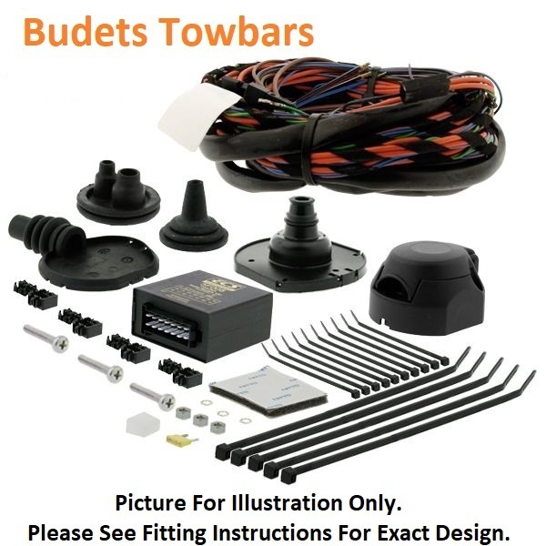 Towbar Electrics For Mazda 6 Saloon 2013-2018 7 Pin Wiring Kit GJ 