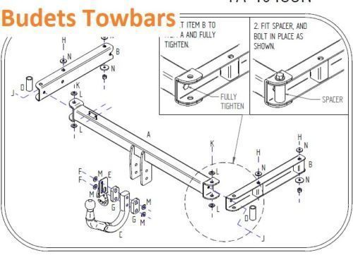 Audi A5 (B8 Models) 2007 to 2017 - Tow Trust Swan Neck Tow Bar Kit